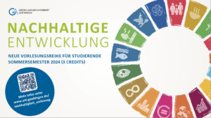 Read more about the article Werbung für Vorlesungsreihe „Nachhaltige Entwicklung“