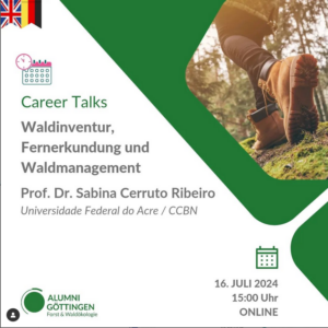 Mehr über den Artikel erfahren Career Talks – Forest Inventory, Remote Sensing and Forest Management