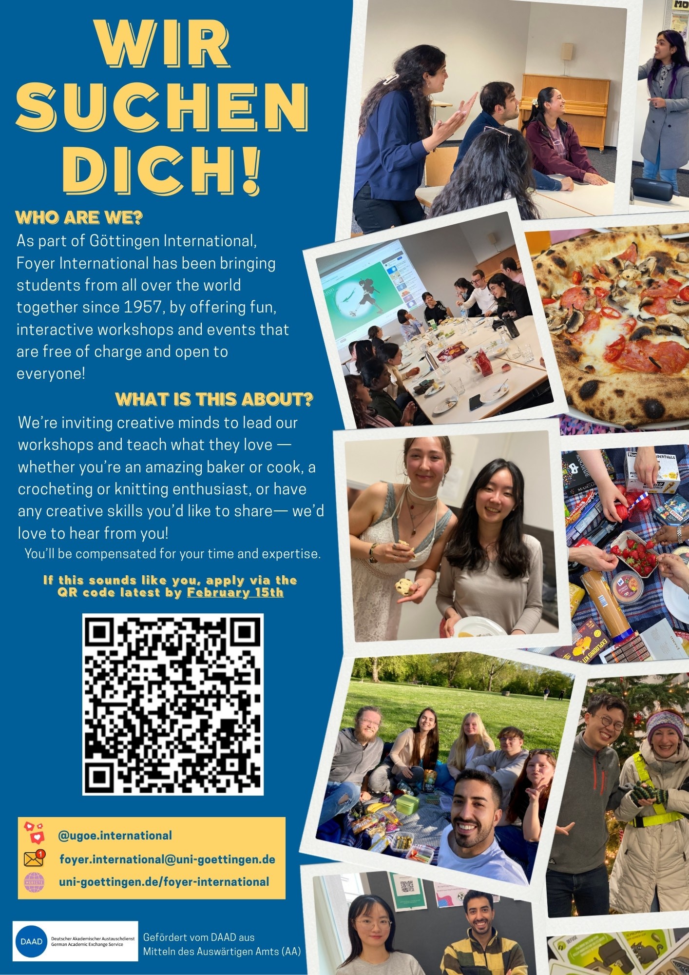 Du betrachtest gerade WG: Wir suchen dich! / We are hiring!